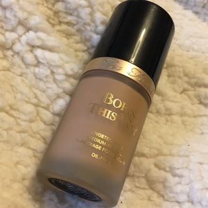 Too Faced Born this way foundation.